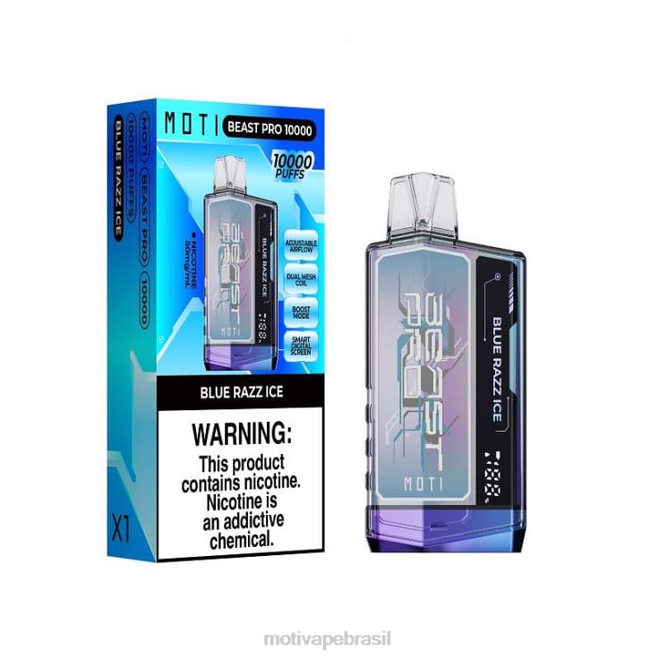 MOTI Brasil 2Z02643 | MOTI Beast Pro vape descartável (5%, 10.000 baforadas) limão duplo