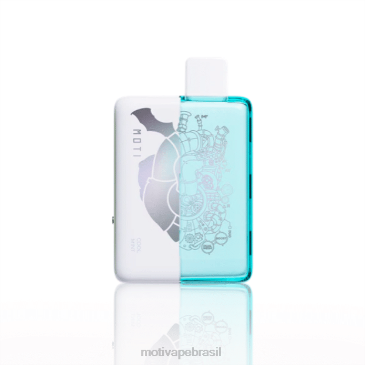 MOTI Brasil 2Z02663 | MOTI Duo 9.000 vape descartáveis ​​(5%, 9.000 baforadas) menta refrescante