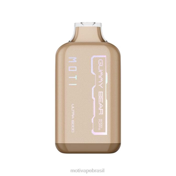 MOTI Brasil 2Z02633 | MOTI Ultra vaporizador descartável (5%, 6.000 baforadas) ursinho de goma