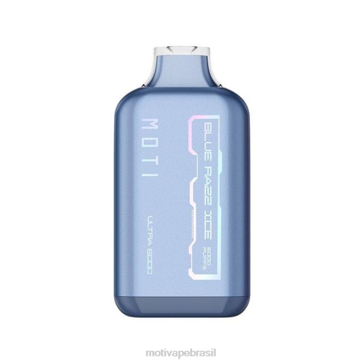 MOTI Vape Amazon 2Z02629 | MOTI Ultra vaporizador descartável (5%, 6.000 baforadas) framboesa mirtilo