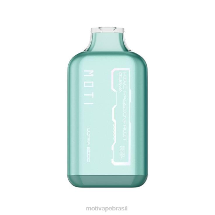 MOTI Vape Brasília 2Z02632 | MOTI Ultra vaporizador descartável (5%, 6.000 baforadas) pêra maçã verde