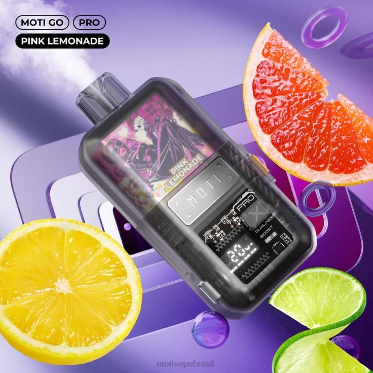 MOTI Vape Amazon 2Z02619 | MOTI Go Pro vape descartável (5%, 12.000 baforadas) névoa roxa