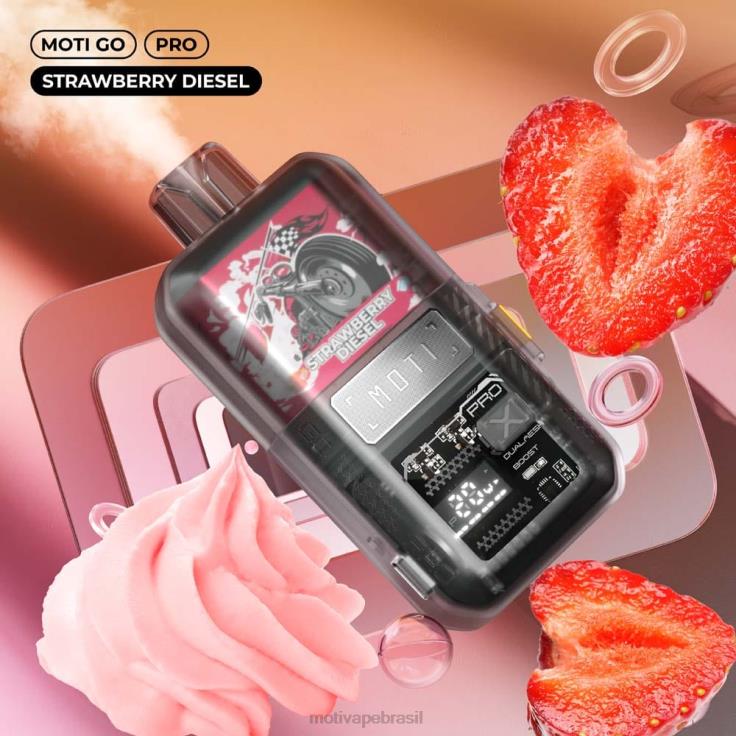 MOTI Vape Amazon 2Z02619 | MOTI Go Pro vape descartável (5%, 12.000 baforadas) névoa roxa