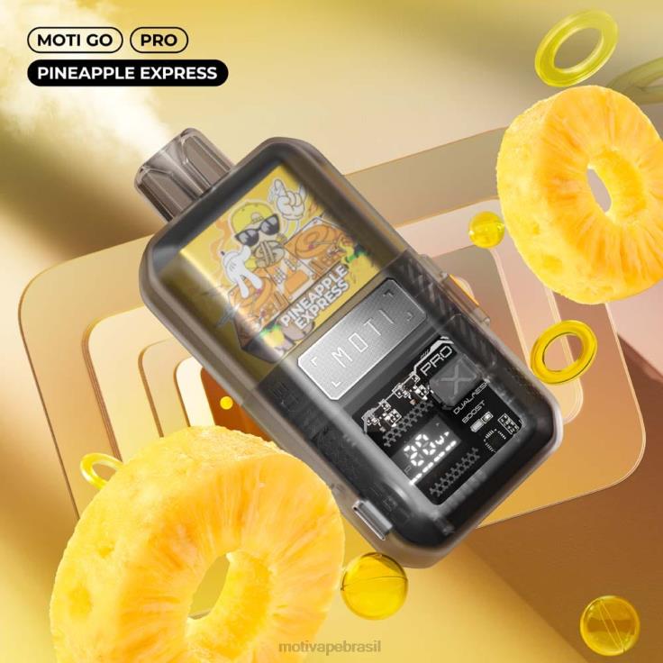 MOTI Vape Amazon 2Z02619 | MOTI Go Pro vape descartável (5%, 12.000 baforadas) névoa roxa