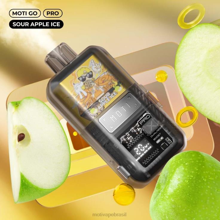 MOTI Vape Amazon 2Z02619 | MOTI Go Pro vape descartável (5%, 12.000 baforadas) névoa roxa